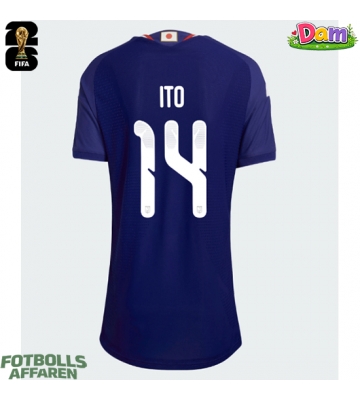 Japan Junya Ito #14 Hemmatröja Kvinnor VM 2026 Kortärmad